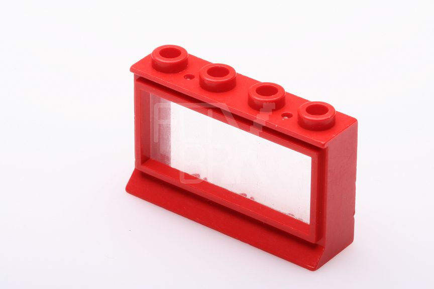 1x4x2 Fenster classic rot