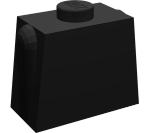 Minifigur Oberkörper / Torso ohne arme (anbringen von Armen nicht möglich) schwarz