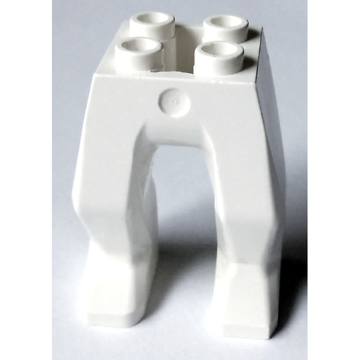 Beine für große Kreatur Yeti weiss