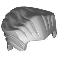 Minifigur Haare Count Dooku / Ernie Prang / Madame Hooch / Professor Brainstein neuhellgrau / lila