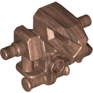 Minifigur Torso / Körper für Exo-Force Roboter kupfer