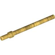 6L Stange / Bar mit Stopring pearl-gold