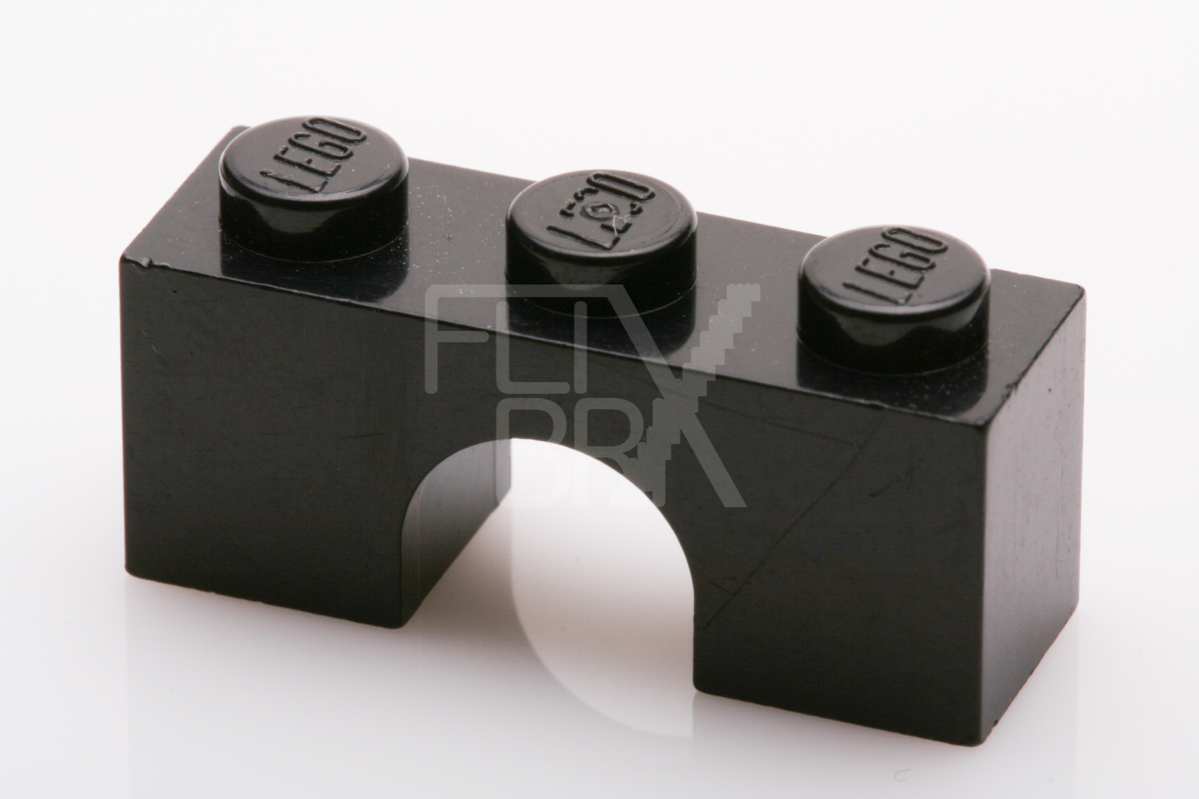 1x3 Bogenstein schwarz