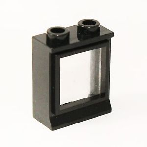 1x2x2 Fenster classic schwarz