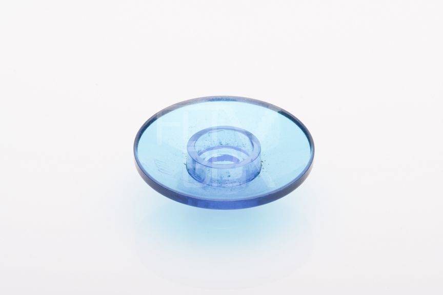 2x2 Satschüssel/Parabol Ø16 transparent-blau