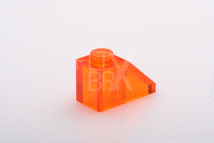 1x2 Dachstein Klein transparent-orange