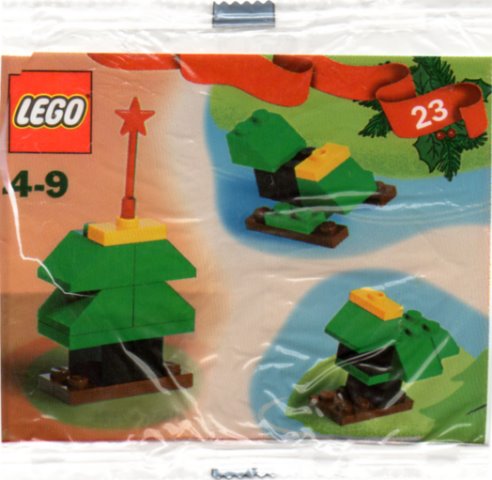 -BK- LEGO® Polybag Aventkalender 2001 Tag 23 NEU und OVP