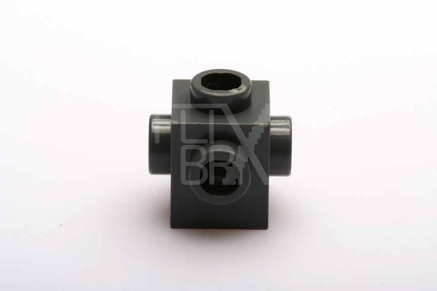 1x1 modifizierter Stein mit 4 Noppen neudunkelgrau