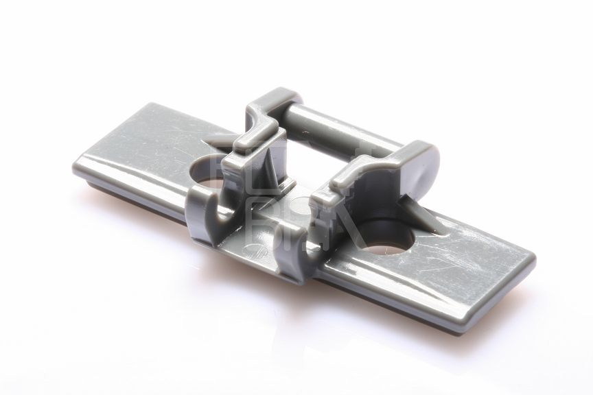 Technik Kettenglied groß mit 2 Pin-Löcher neudunkelgrau