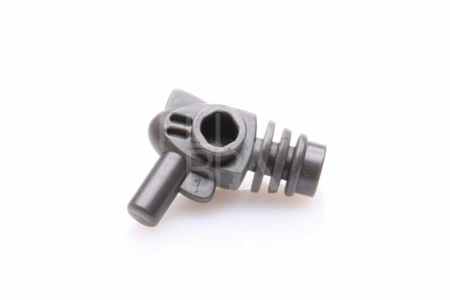 Waffe Laser Pistole dunkelsilber