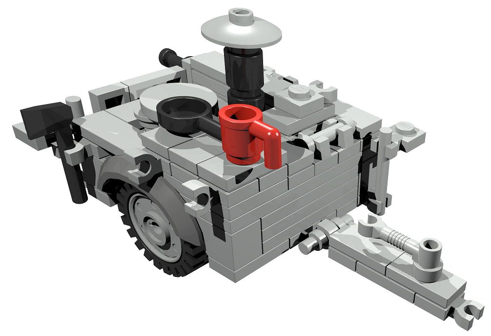 Bauanleitung für Feldküche Gulaschkanone 