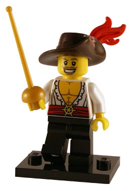 LEGO® Minifigur aus Serie 12 Swashbuckler 