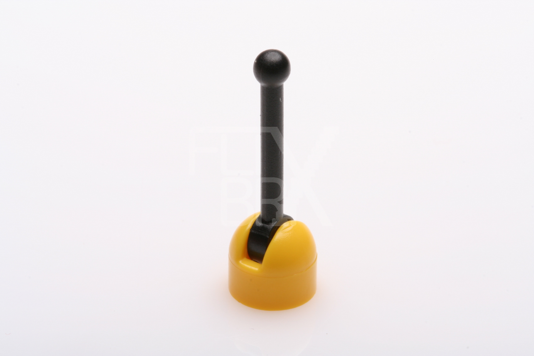 1x1 Kleiner Hebel schwarz Basis  gelb