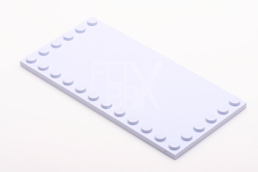 6x12 modifizierte Fliese mit Noppen am Rand lila, flieder