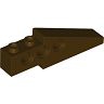 1x3 Technik Schräg Flügel dunkelbraun