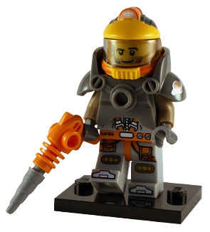 LEGO® Minifigur aus Serie 12 Space Miner 