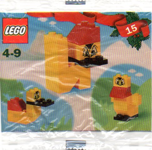-BK- LEGO® Polybag Aventkalender 2001 Tag 15 NEU und OVP