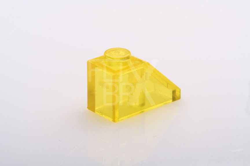 1x2 Dachstein Klein transparent-gelb