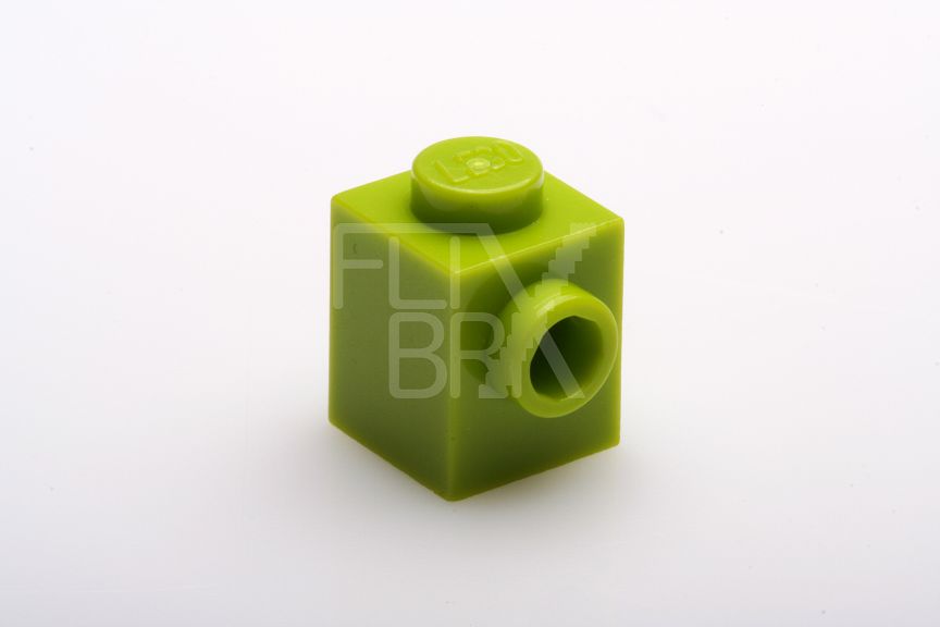 1x1 modifizierter Stein mit Noppe lindgrün