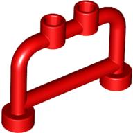 1x4x2 Zaun / Absperrung rot