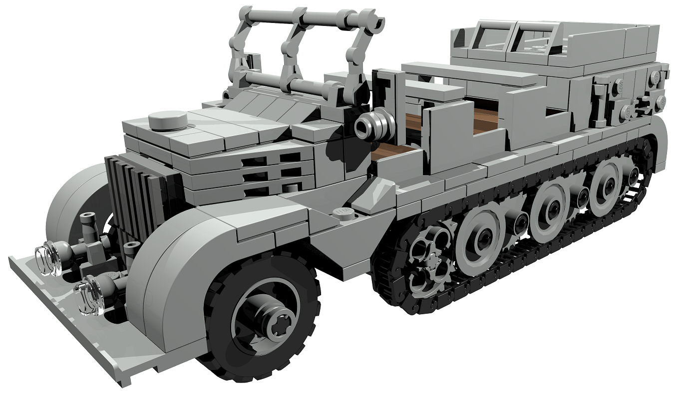 Bauanleitung für schwere Zugmaschine 