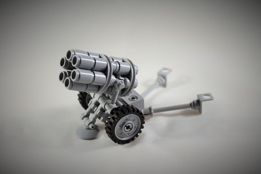 WWII Nebelwerfer aus LEGO® Teilen