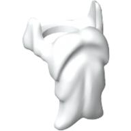 Minifigur Bart lang weiss