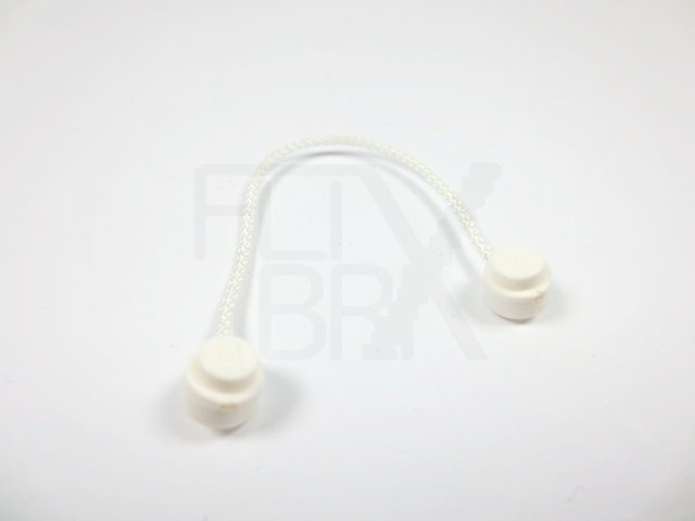 Seil mit Endnoppen 11L weiss