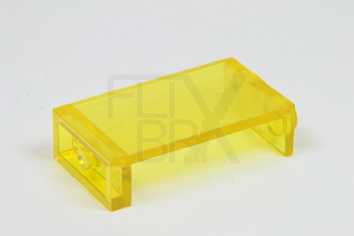 1x2x3 Wandelement / Paneel transparent-gelb
