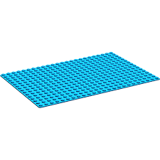 16x24 Grundplatte / Bauplatte blau