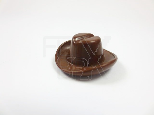 Minifigur Hut / Cowboy  altbraun