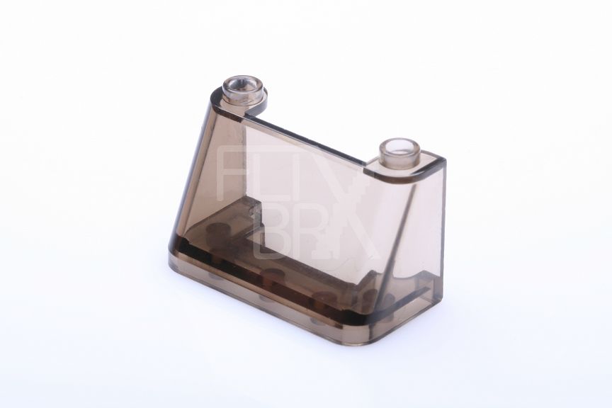 2x4x2 Windschutzscheibe transparent-schwarz