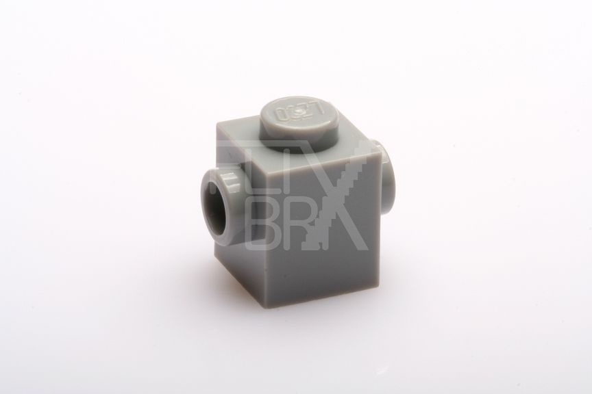 1x1 modifizierter Stein mit 2 Noppen neuhellgrau