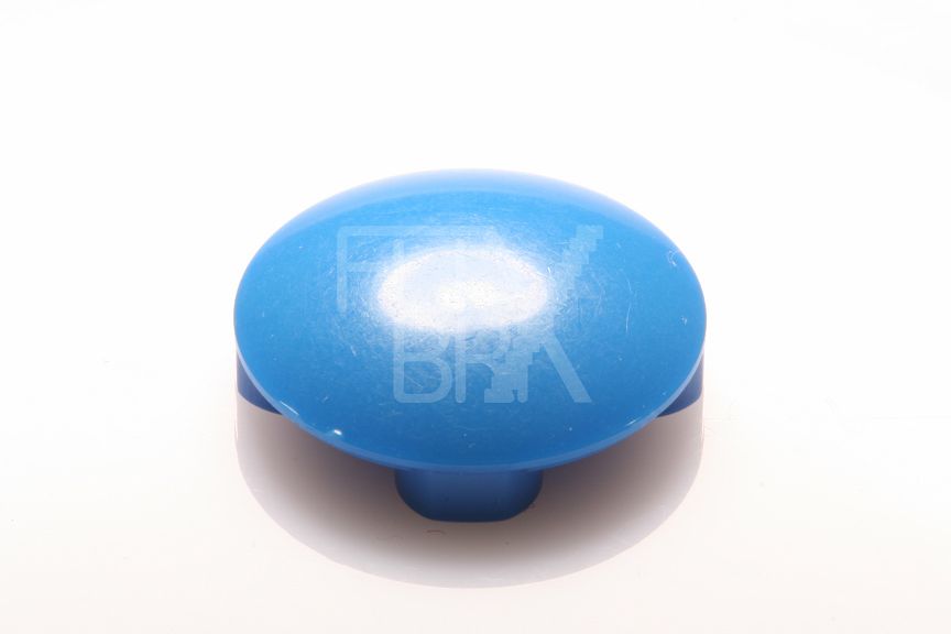  2x2 Rundplatte Boden abgerundet blau