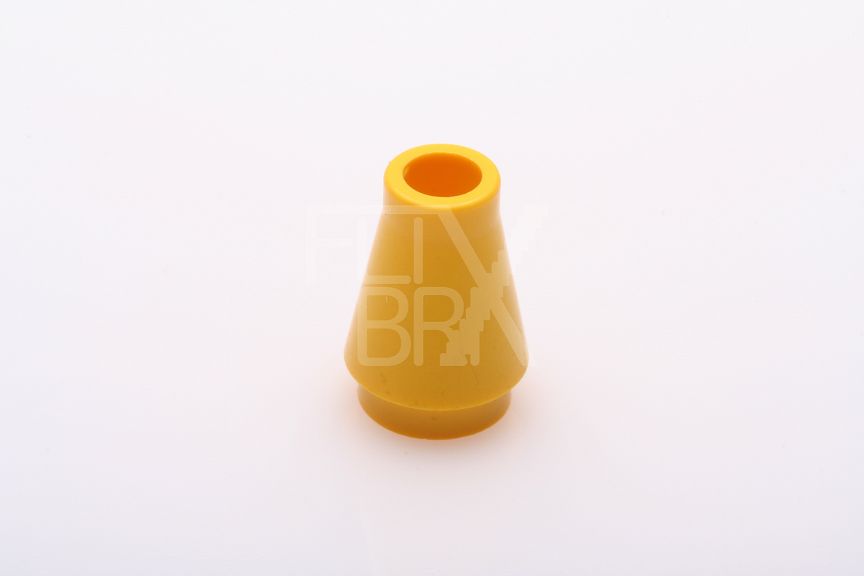 1x1 Kegel ohne Rand/Nut gelb