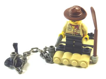 LEGO® Adventurers Desert Abenteuer Set 1182 Adventurers Raft 