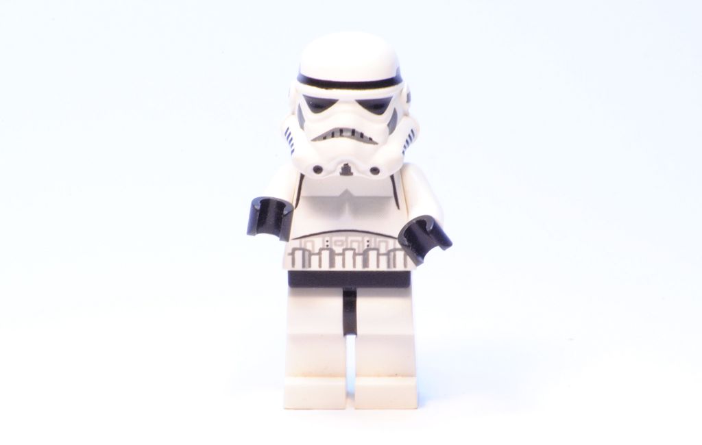  LEGO® Star Wars Minifigur - Stormtrooper schwarzer Kopf (2007) 