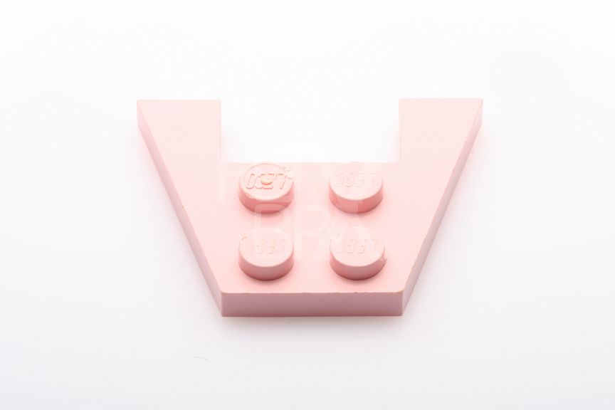 Keilplatte 3x4  rosa, hellrosa