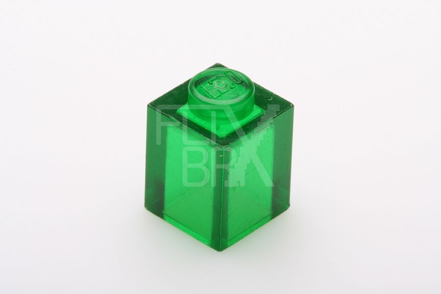 1x1 Stein  transparent-grün