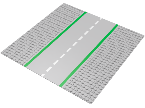 32x32 Grundplatte / Strasse gerade