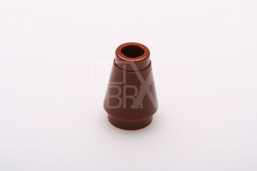 1x1 Kegel mit Rand/Nut neubraun