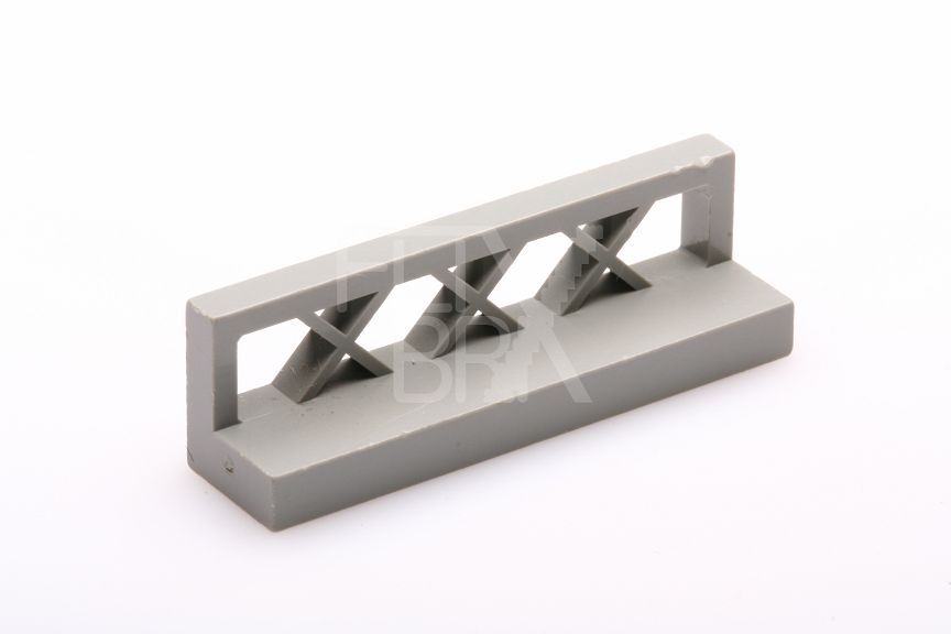 1x4x1 Zaun althellgrau