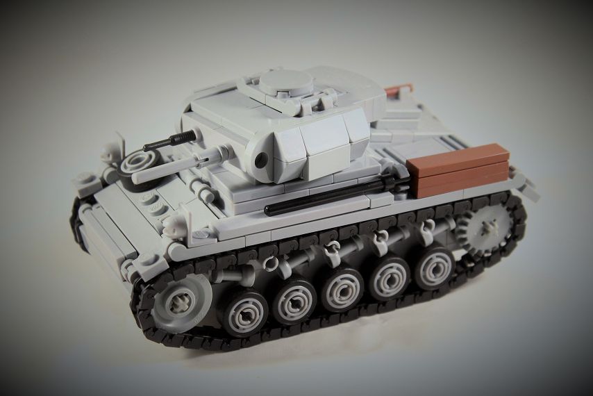 WWII Wehrmacht SdKfz 121 Panzerkampfwagen aus LEGO® Teilen