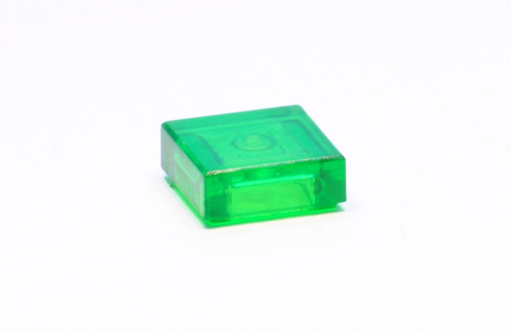 1x1 Fliese transparent-grün