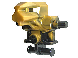 Minifigur Torso / Körper für Exo-Force Roboter pearl-gold