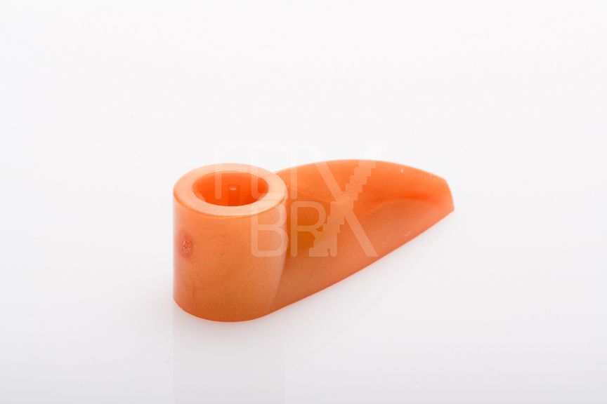 1x3 Bionicle Keil mit Achsenloch pearl-gold