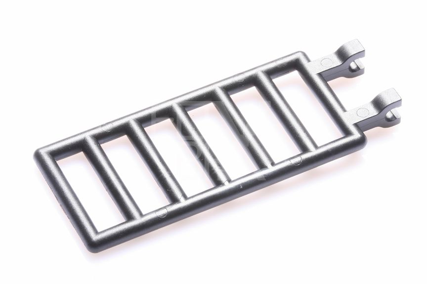 3x7 Leiter mit doppelt Clip schwarz