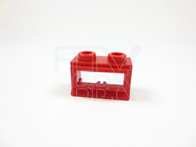 1x2x1 Fenster classic rot