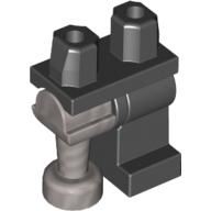 Minifigur Hüfte und Beine Pirat dunkelsilber von Mad-Eye Moody hp070