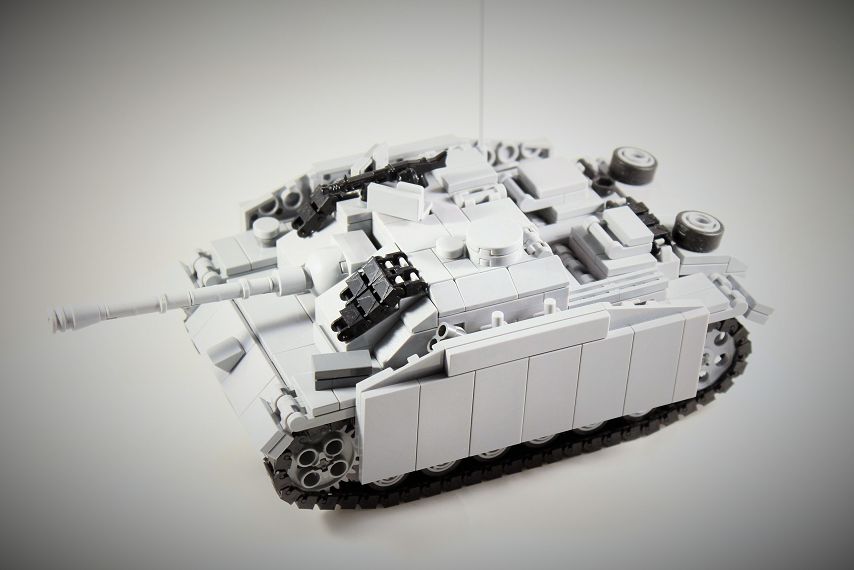 WWII Wehrmacht Panzer SdKfz 142 StuG III Ausf.G aus LEGO® Teilen
